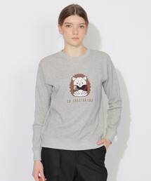 CB CRESTBRIDGE（シービークレストブリッジ）の「ヘッジホッグ刺繍スウェットプルオーバー（Tシャツ/カットソー）」