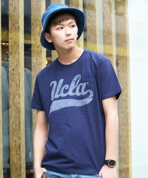 HVC(エイチブイシー)の「HVC / プリントTシャツ (Tシャツ/カットソー・メンズ・ネイビー/ホワイト/杢グレー・L/M)」の3枚目の写真