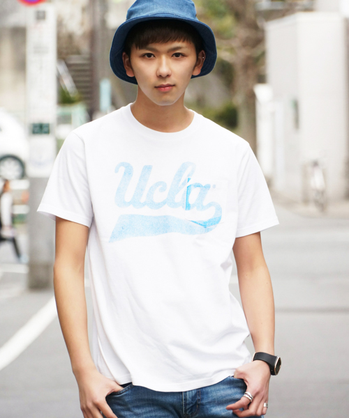 HVC(エイチブイシー)の「HVC / プリントTシャツ (Tシャツ/カットソー・メンズ・ネイビー/ホワイト/杢グレー・L/M)」の1枚目の写真