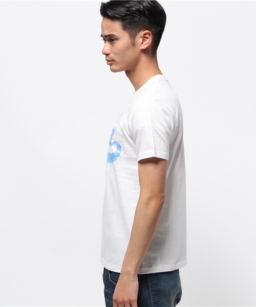 HVC(エイチブイシー)の「HVC / プリントTシャツ (Tシャツ/カットソー・メンズ・ネイビー/ホワイト/杢グレー・L/M)」の4枚目の写真