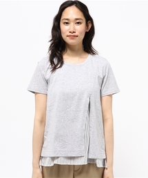 LBC | 布帛使いフロントシャンプルオーバー(Tシャツ/カットソー)