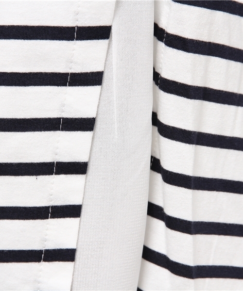 LBC（エルビーシー）の「布帛使いフロントシャンプルオーバー（Tシャツ/カットソー・レディース・アッシュグレー/ダークグレー/スカイブルー・LARGE/MEDIUM）」の10枚目の写真