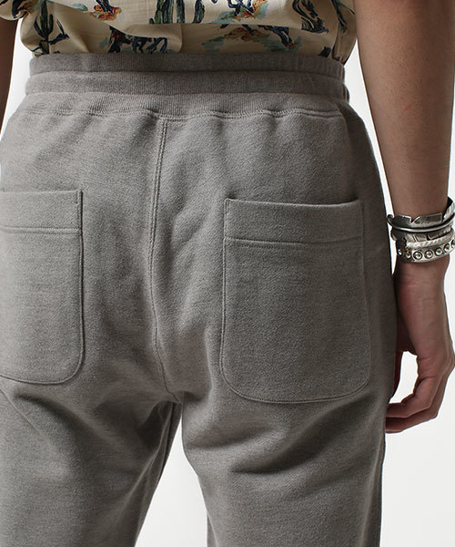 NANO universe（ナノユニバース）の「クラフティ裏毛テーパードPT（その他パンツ・メンズ・グレー/ブラック・MEDIUM/SMALL/LARGE）」の7枚目の写真