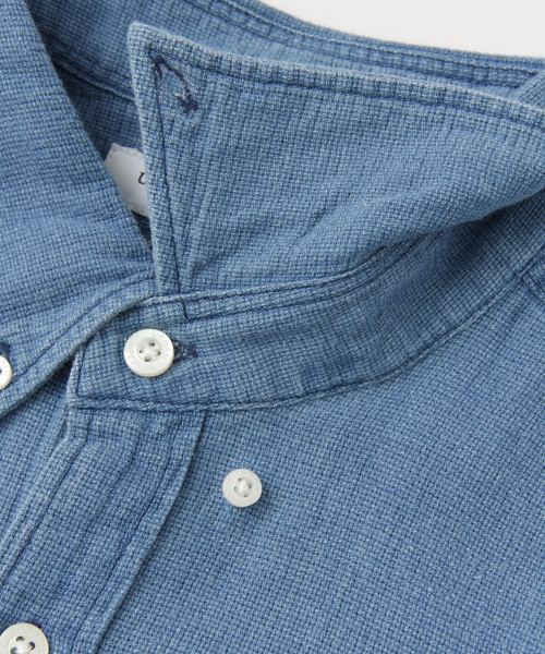 URBAN RESEARCH(アーバンリサーチ)の「URBAN RESEARCH パナマS/Sシャツ(シャツ/ブラウス・メンズ・インディゴブルー/ライトインディゴブルー/ブラック/カーキ/ホワイト・LARGE/MEDIUM)」の16枚目の写真