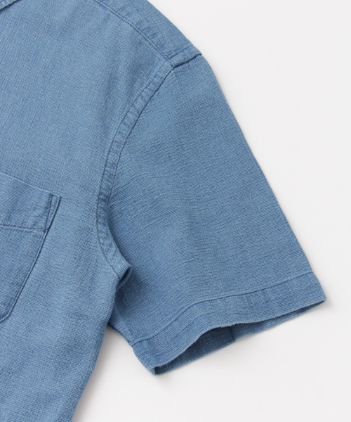 URBAN RESEARCH(アーバンリサーチ)の「URBAN RESEARCH パナマS/Sシャツ(シャツ/ブラウス・メンズ・インディゴブルー/ライトインディゴブルー/ブラック/カーキ/ホワイト・LARGE/MEDIUM)」の17枚目の写真