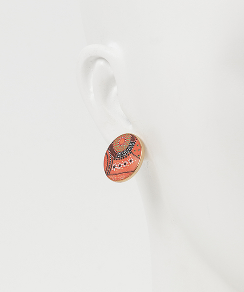 Desigual（デシグアル）の「「Desigual/デシグアル」ピアス（ピアス（両耳用）・レディース・レッド系その他・フリー）」の3枚目の写真