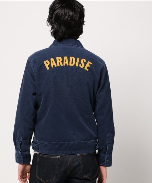 HYSTERIC GLAMOUR（ヒステリックグラマー）の「ジャカードボーダー 切替ファーマーズJK（ブルゾン・メンズ・グレー系その他/チャコールグレー・SMALL/MEDIUM/LARGE）」の8枚目の写真