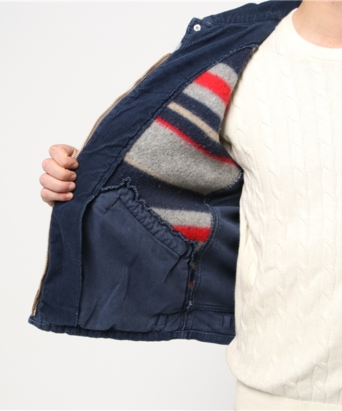 HYSTERIC GLAMOUR（ヒステリックグラマー）の「ジャカードボーダー 切替ファーマーズJK（ブルゾン・メンズ・グレー系その他/チャコールグレー・SMALL/MEDIUM/LARGE）」の15枚目の写真