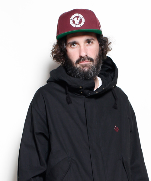 ALDIES（アールディーズ）の「Chicken Thunder Cap チキンサンダーキャップ（キャップ・メンズ・グレー/グリーン/バーガンディー/ブラック/カモフラージュ・FREE）」の4枚目の写真