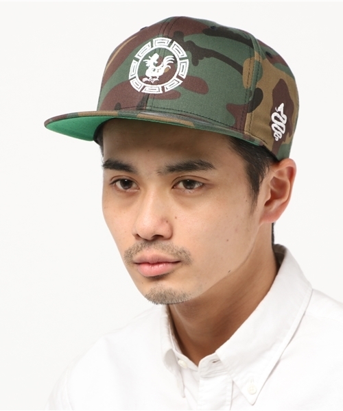 ALDIES（アールディーズ）の「Chicken Thunder Cap チキンサンダーキャップ（キャップ・メンズ・グレー/グリーン/バーガンディー/ブラック/カモフラージュ・FREE）」の15枚目の写真
