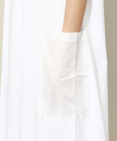 UNITED ARROWS（ユナイテッドアローズ）の「SFL カット コンビワンピース■■■◆（ワンピース・レディース・ホワイト/ブラック/イエロー/パープル/ネイビー・FREE）」の10枚目の写真