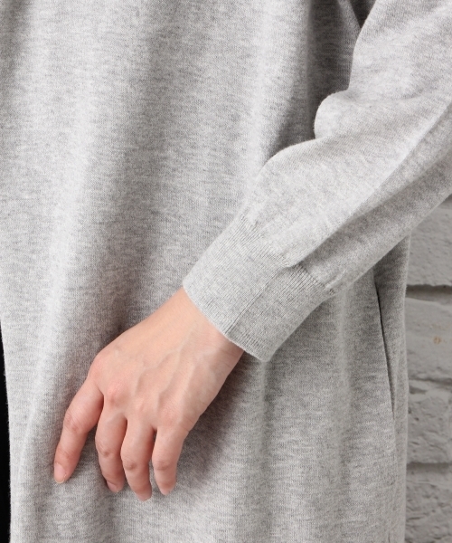 LEPSIM（レプシィム）の「14Gマシンウォッシャブルショールカーディガン　747288（カーディガン/ボレロ・レディース・カーキ/ダークネイビー/トップグレー/オフホワイト・MEDIUM/LARGE）」の18枚目の写真