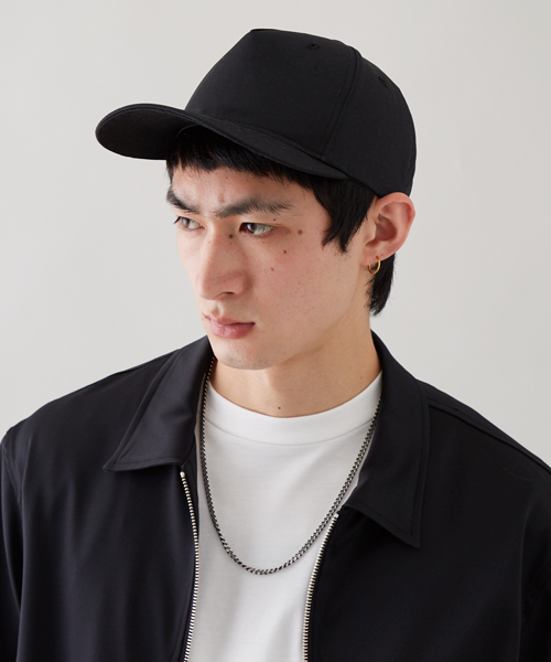 STUDIOUS（ステュディオス）の「【ZOZO限定】STUDIOUS コットンツイルキャップ（キャップ・メンズ・グレー/ベージュ/ブラック・FREE）」の2枚目の写真