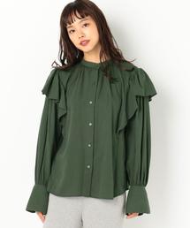 Another Edition | 肩フリルブラウス(シャツ/ブラウス)