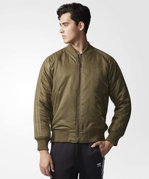adidas ma1 ma-1 カレッジ ルーズフィット ボンバージャケット