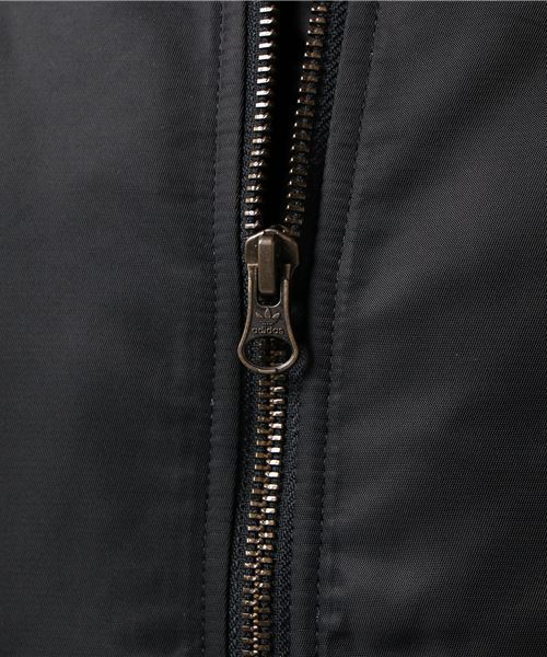 【美品】adidas アディダス 中綿ボンバージャケット MA-1 ブラック adidas ma1 ma-1 オーバーサイズ SST ボンバージャケット