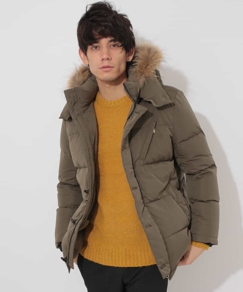 ミッシェルクラン コロンビア ファージャケットセット セール】 ［セットアップ対応］リネンライク5分袖ノーカラー