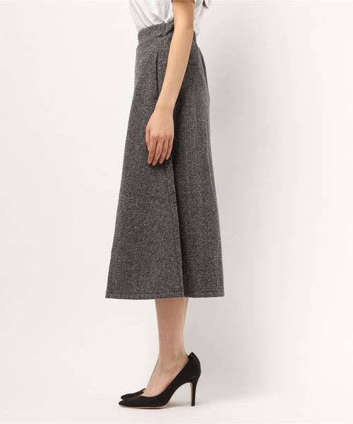 koe（コエ）の「ヘリンボーンジャガードスカート（スカート・レディース・ブラウン/グレー・L/M/S）」の4枚目の写真