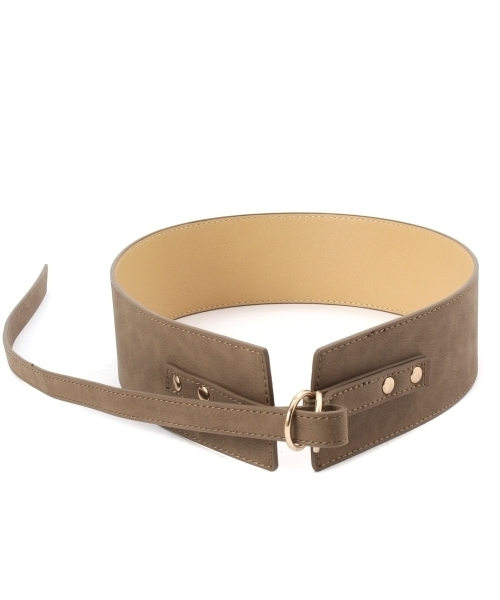 grove（グローブ）の「ダブルリングサッシュベルト（ベルト・レディース・ブラック/ベージュ/ブラウン・00）」の3枚目の写真