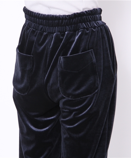 Khaju（カージュ）の「Khaju:ベロアパンツ（その他パンツ・レディース・ブラック/ネイビー・ONE SIZE）」の6枚目の写真