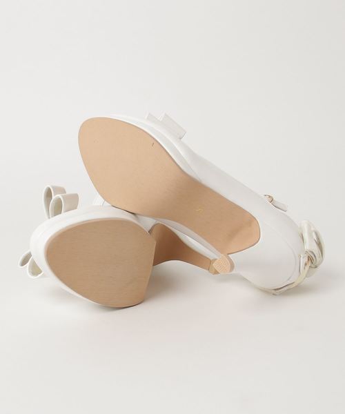 LODISPOTTO(ロディスポット)の「レディオーガンリボンパンプス(パンプス・レディース・ライトグレー/ブラック/ベージュ/ピンク/アイボリー・LARGE/MEDIUM/SMALL)」の8枚目の写真