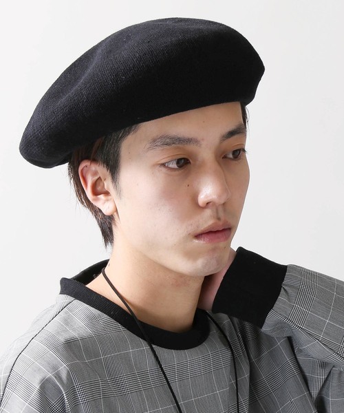 WEGO（ウィゴー）の「WEGO/サーモビッグベレー帽（ハンチング/ベレー帽・メンズ・ブラック/ネイビー/グレー/キャメル・FREE）」の2枚目の写真