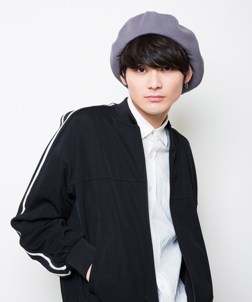 WEGO（ウィゴー）の「WEGO/サーモビッグベレー帽（ハンチング/ベレー帽・メンズ・ブラック/ネイビー/グレー/キャメル・FREE）」の10枚目の写真