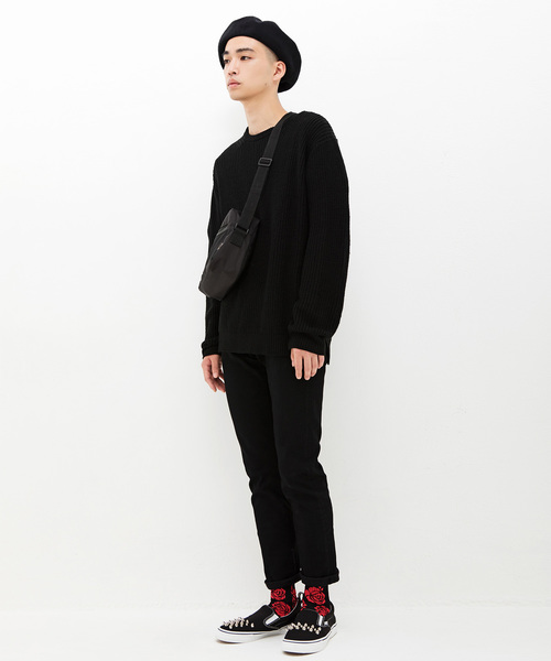 WEGO（ウィゴー）の「WEGO/サーモビッグベレー帽（ハンチング/ベレー帽・メンズ・ブラック/ネイビー/グレー/キャメル・FREE）」の16枚目の写真