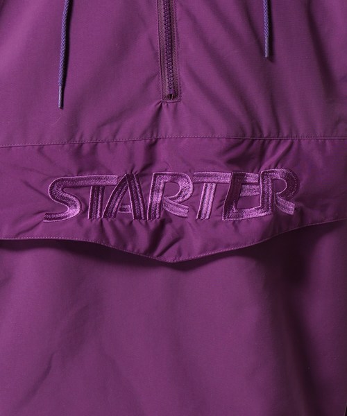 STARTER（スターター）の「STARTER*JW NYLON SWITCHING ANORAK（マウンテンパーカー・メンズ・ブラック/パープル・LARGE/MEDIUM）」の9枚目の写真