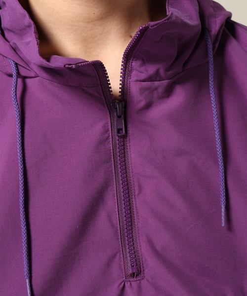 STARTER（スターター）の「STARTER*JW NYLON SWITCHING ANORAK（マウンテンパーカー・メンズ・ブラック/パープル・LARGE/MEDIUM）」の11枚目の写真