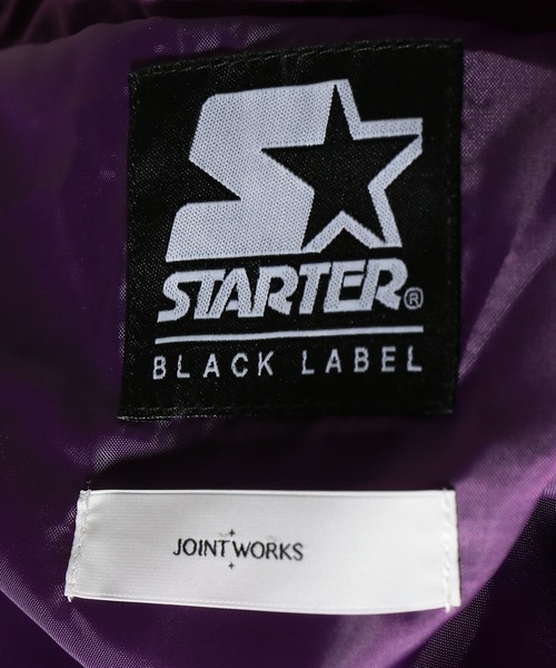 STARTER（スターター）の「STARTER*JW NYLON SWITCHING ANORAK（マウンテンパーカー・メンズ・ブラック/パープル・LARGE/MEDIUM）」の12枚目の写真