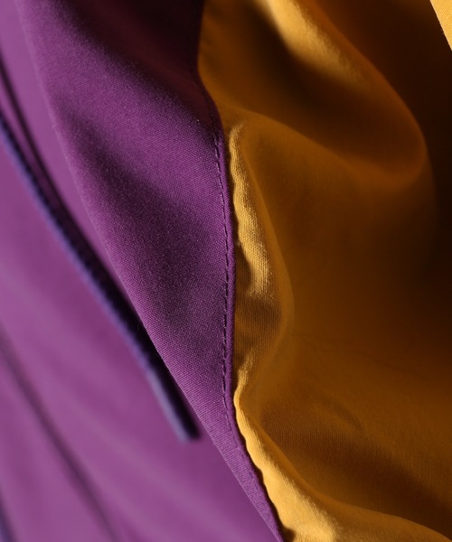 STARTER（スターター）の「STARTER*JW NYLON SWITCHING ANORAK（マウンテンパーカー・メンズ・ブラック/パープル・LARGE/MEDIUM）」の15枚目の写真