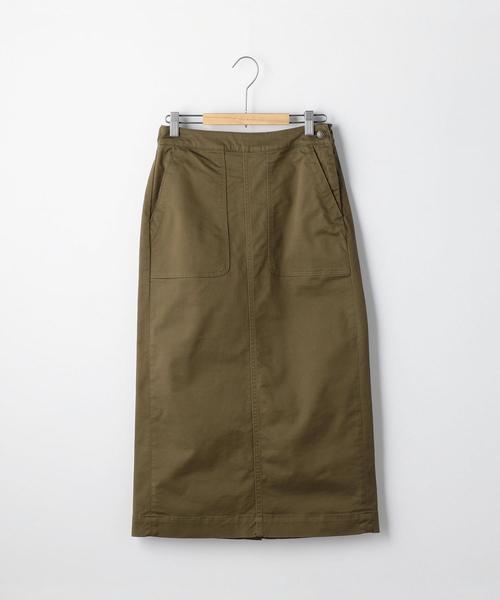 coen(コーエン)の「ベイカーストレッチタイトロングスカート(スカート・レディース・ベージュ/カーキ・SMALL/MEDIUM/LARGE)」の10枚目の写真