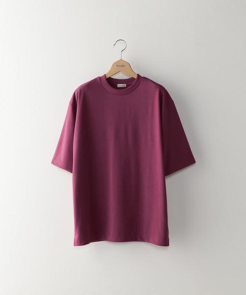 Steven Alan（スティーブンアラン）の「＜Steven Alan＞ PE DRY LOOSE CN SSL/カットソー（Tシャツ/カットソー・メンズ・オフホワイト/ブラック/パープル/オリーブ/ダークグレー・X-LARGE/SMALL/LARGE/MEDIUM）」の5枚目の写真