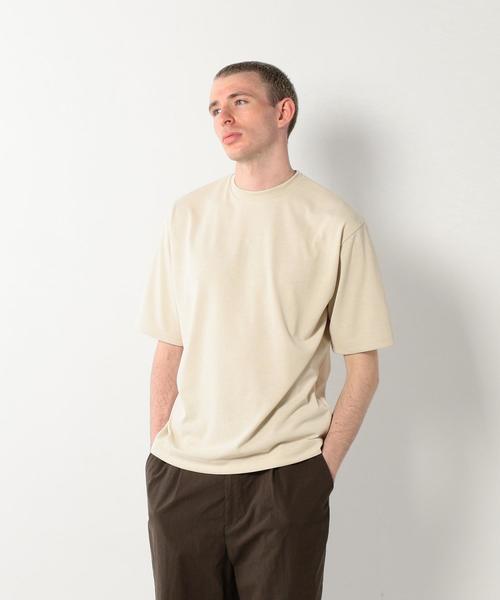 Steven Alan（スティーブンアラン）の「＜Steven Alan＞ PE DRY LOOSE CN SSL/カットソー（Tシャツ/カットソー・メンズ・オフホワイト/ブラック/パープル/オリーブ/ダークグレー・X-LARGE/SMALL/LARGE/MEDIUM）」の2枚目の写真