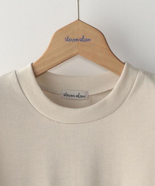 Steven Alan（スティーブンアラン）の「＜Steven Alan＞ PE DRY LOOSE CN SSL/カットソー（Tシャツ/カットソー・メンズ・オフホワイト/ブラック/パープル/オリーブ/ダークグレー・X-LARGE/SMALL/LARGE/MEDIUM）」の10枚目の写真