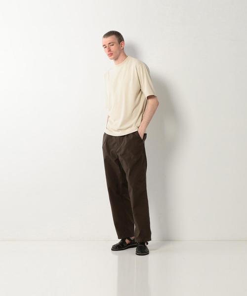 Steven Alan（スティーブンアラン）の「＜Steven Alan＞ PE DRY LOOSE CN SSL/カットソー（Tシャツ/カットソー・メンズ・オフホワイト/ブラック/パープル/オリーブ/ダークグレー・X-LARGE/SMALL/LARGE/MEDIUM）」の6枚目の写真