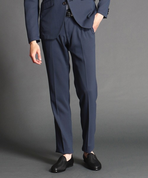 MONSIEUR NICOLE（ムッシュニコル）の「EVALETカラミストレッチスラックス（スラックス・メンズ・ライトグレー/ネイビー/ベージュ/ブルー・MEDIUM/LARGE/X-LARGE/SMALL）」の4枚目の写真