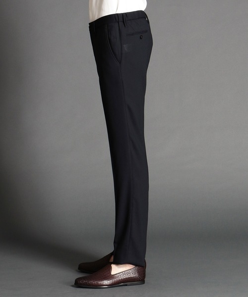 MONSIEUR NICOLE（ムッシュニコル）の「EVALETカラミストレッチスラックス（スラックス・メンズ・ライトグレー/ネイビー/ベージュ/ブルー・MEDIUM/LARGE/X-LARGE/SMALL）」の10枚目の写真