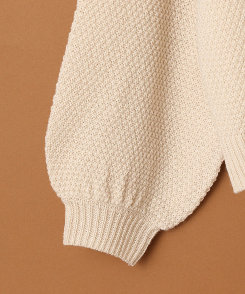 OLIVE des OLIVE（オリーブデオリーブ）の「カノコロゴニット（ニット/セーター・レディース・オフホワイト/ブラウン/ブラック/ワイン・FREE）」の14枚目の写真