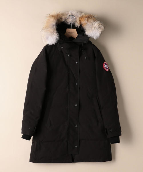CANADA GOOSE（カナダグース）の「＜CANADA GOOSE（カナダグース）＞SHELBURNE PARKA ダウンジャケット¨：（ダウンジャケット/コート・レディース・ブラック/ネイビー・SMALL/MEDIUM）」の3枚目の写真