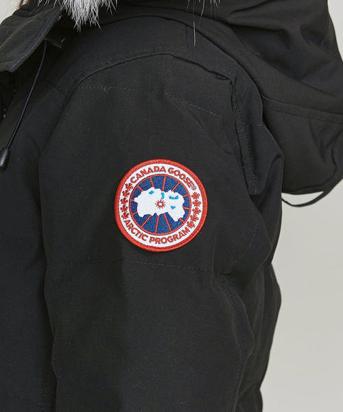 CANADA GOOSE（カナダグース）の「＜CANADA GOOSE（カナダグース）＞SHELBURNE PARKA ダウンジャケット¨：（ダウンジャケット/コート・レディース・ブラック/ネイビー・SMALL/MEDIUM）」の21枚目の写真