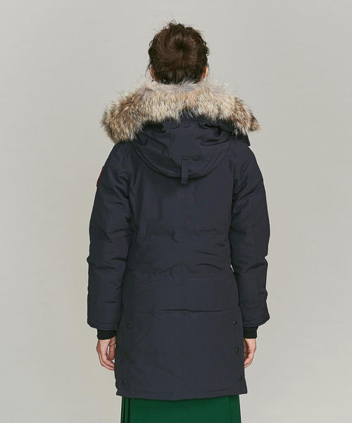 CANADA GOOSE（カナダグース）の「＜CANADA GOOSE（カナダグース）＞SHELBURNE PARKA ダウンジャケット¨：（ダウンジャケット/コート・レディース・ブラック/ネイビー・SMALL/MEDIUM）」の19枚目の写真