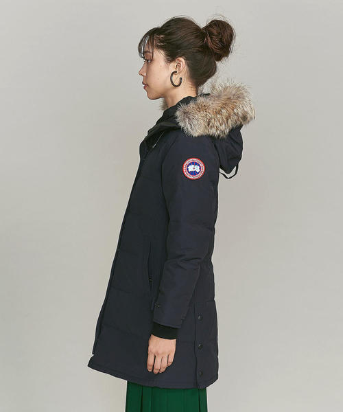 CANADA GOOSE（カナダグース）の「＜CANADA GOOSE（カナダグース）＞SHELBURNE PARKA ダウンジャケット¨：（ダウンジャケット/コート・レディース・ブラック/ネイビー・SMALL/MEDIUM）」の17枚目の写真