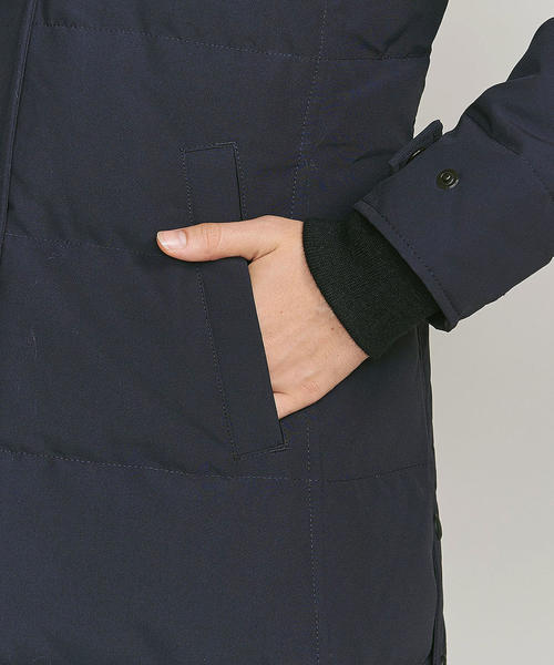 CANADA GOOSE（カナダグース）の「＜CANADA GOOSE（カナダグース）＞SHELBURNE PARKA ダウンジャケット¨：（ダウンジャケット/コート・レディース・ブラック/ネイビー・SMALL/MEDIUM）」の13枚目の写真