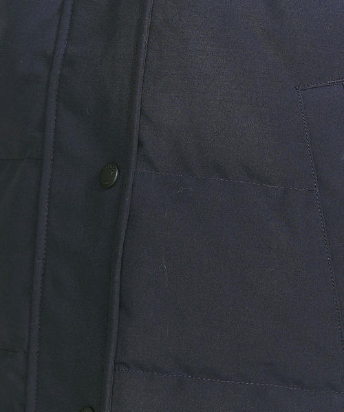CANADA GOOSE（カナダグース）の「＜CANADA GOOSE（カナダグース）＞SHELBURNE PARKA ダウンジャケット¨：（ダウンジャケット/コート・レディース・ブラック/ネイビー・SMALL/MEDIUM）」の10枚目の写真