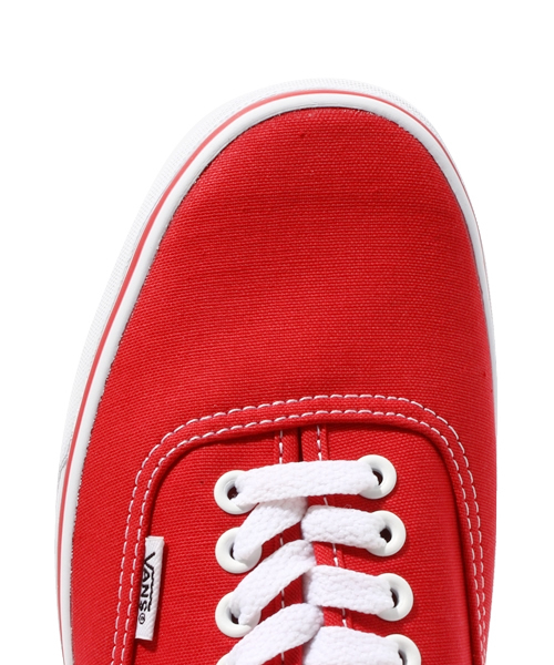 EDIFICE（エディフィス）の「VANS AUTHENTICスニーカー（スニーカー・メンズ・ホワイト/ブラック/ネイビー/レッド・100/8/9）」の8枚目の写真