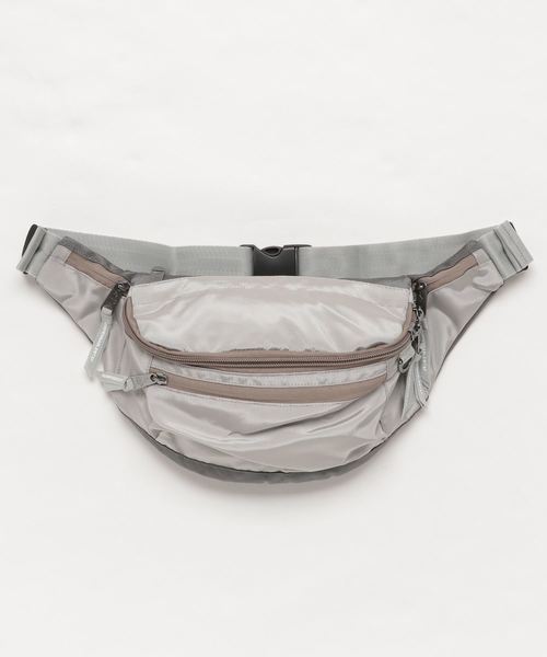 INDISPENSABLE （インディスペンサブル）の「INDISPENSABLE　WAIST BAG ATTACH（ボディバッグ/ウエストポーチ・メンズ・ブラック/ベージュ/ネイビー/カーキ/ダークグレー・FREE）」の10枚目の写真