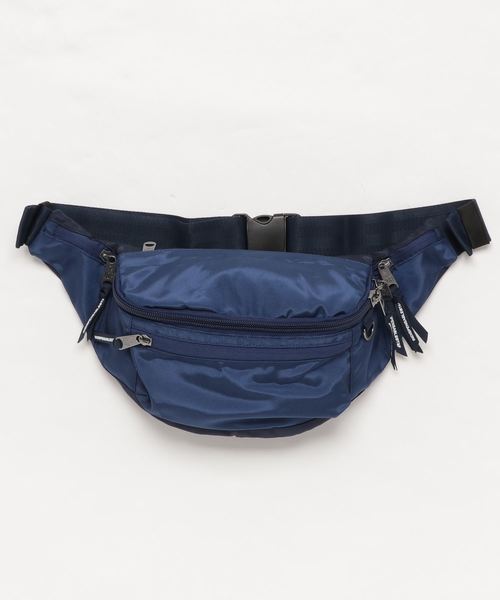 INDISPENSABLE （インディスペンサブル）の「INDISPENSABLE　WAIST BAG ATTACH（ボディバッグ/ウエストポーチ・メンズ・ブラック/ベージュ/ネイビー/カーキ/ダークグレー・FREE）」の8枚目の写真