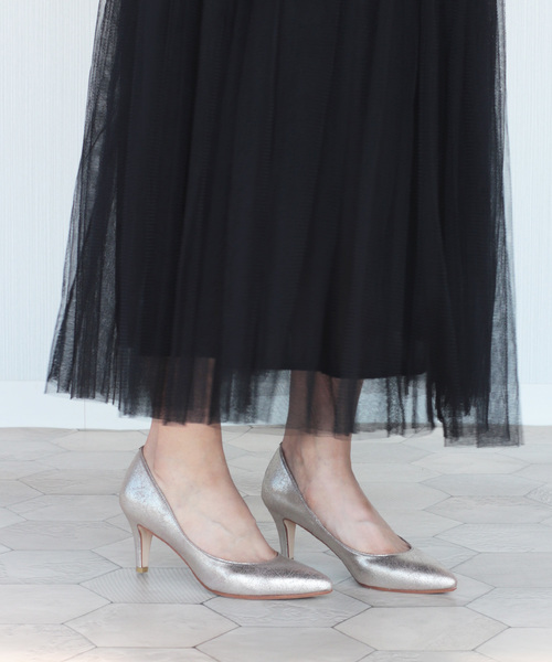 Carlie e felice(カーリーエフェリーチェ)の「ポインテッドトゥパンプス【Carlie e felice】(パンプス・レディース・ブラック/ゴールド系その他/ブラック系その他/ベージュ系その他/ゴールド・22.5cm/23.5cm/24.5cm/23.0cm/24.0cm/25.0cm/22.0cm)」の18枚目の写真